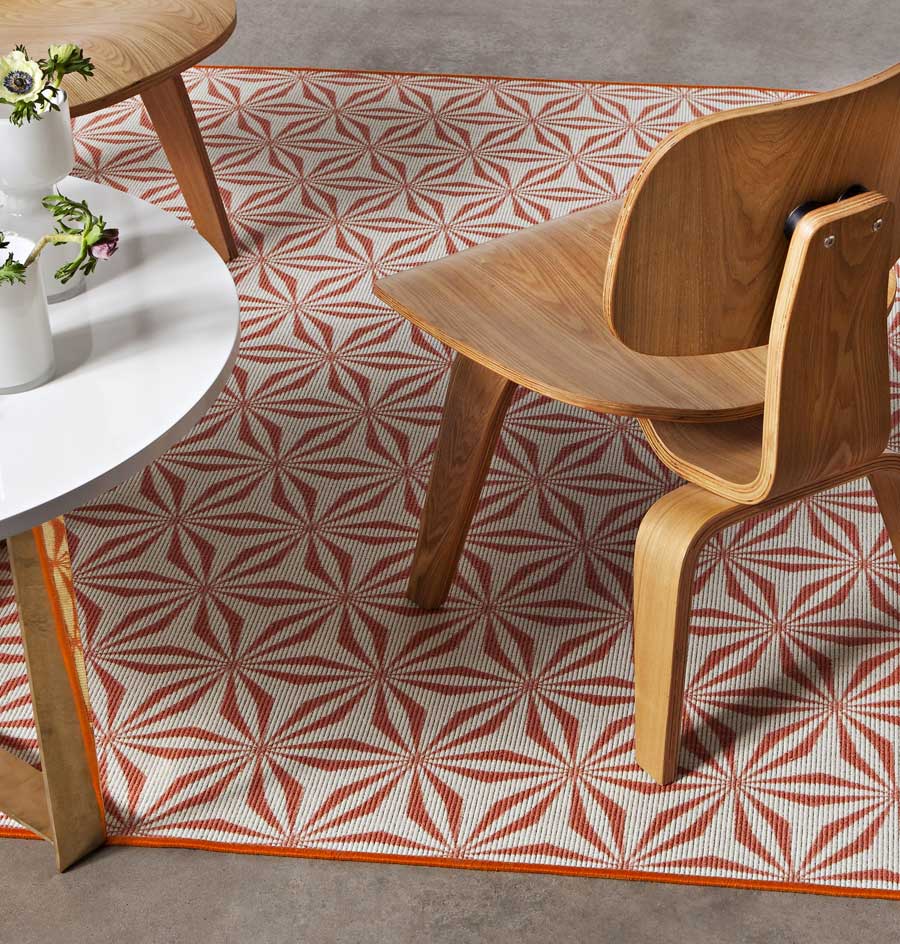 alfombra-geometric-naranja-Getafe